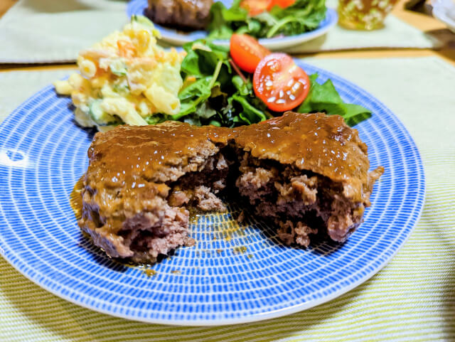 そのまんま肉バーク