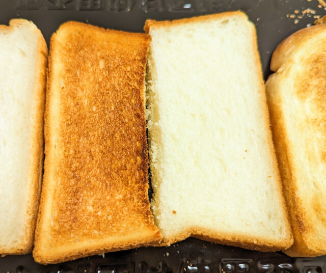 パルシステムしっとりもっちり食パン　焼き上がり